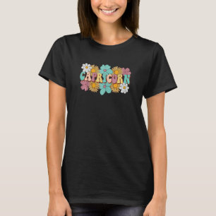 Womens Astrology December January Birthday Zodiac T-Shirt