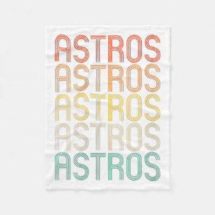 Womens Astros  Fleece Blanket