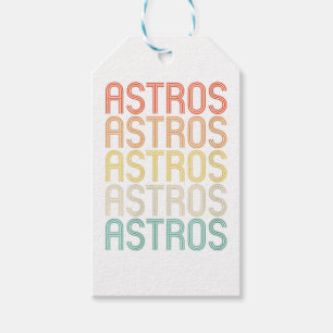 Womens Astros Gift Tags