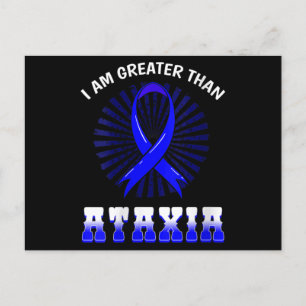 Womens Ataxia Awareness Neurological Sign Hemiatax Postcard