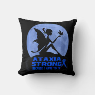 Womens Ataxia Awareness V-Neck T-Shirt173 Cushion