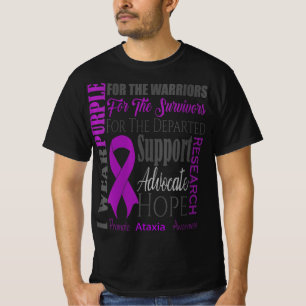 Womens Ataxia Neurological Sickness Awareness for T-Shirt