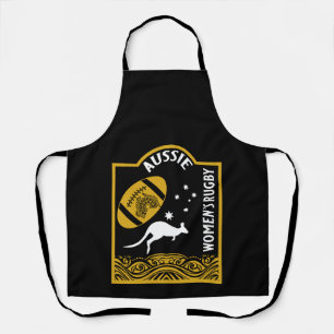 Women's Australian Rugby Sports Apron