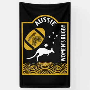 Women's Australian Rugby Sports Banner