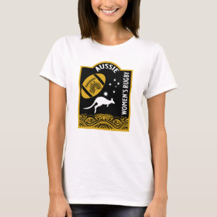 Women's Australian Rugby Sports T-Shirt