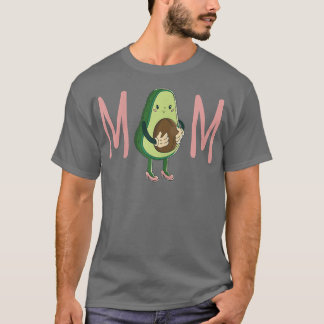 Womens avocado mummy mamacado  T-Shirt