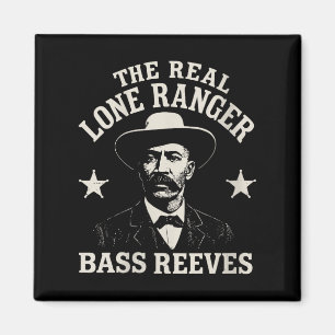 Womens B Reeves First Black Us Marshal Black Histo Magnet