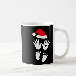 Womens Baby Bump First Christmas Coffee Mug
