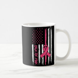 Womens Back The nk Retro American Flag Breast Coffee Mug
