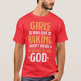Womens Bakery Girls Who Love Baking Baker  T-Shirt