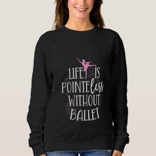 Womens Ballet Shirts For Women Funny Ballerina Poi