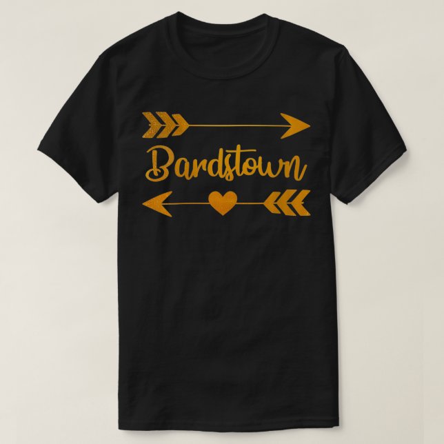 Womens BARDSTOWN KY KENTUCKY Funny City Home Roots T-Shirt (Design Front)