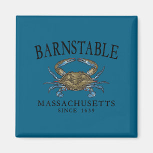 Women's barnstable massachusetts crab town since magnet