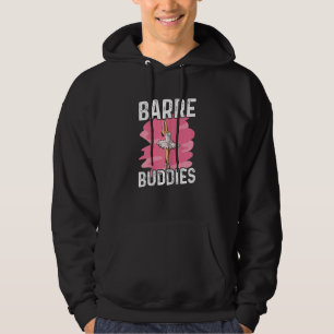 Womens Barre Buddies For A Ballerina Hoodie