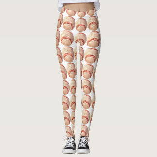 Women's Baseball Ball All Over Leggings