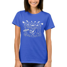 Women's Basic Deep Royal T-Shirt