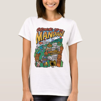 Women's Basic "Growing up in Mandan" T-shirt