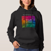 Women's Basic Hoodie Employee Staff Company Logo
