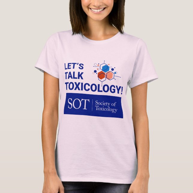 Women's Basic Shirt - Let's Talk Tox (Abstract) (Front)