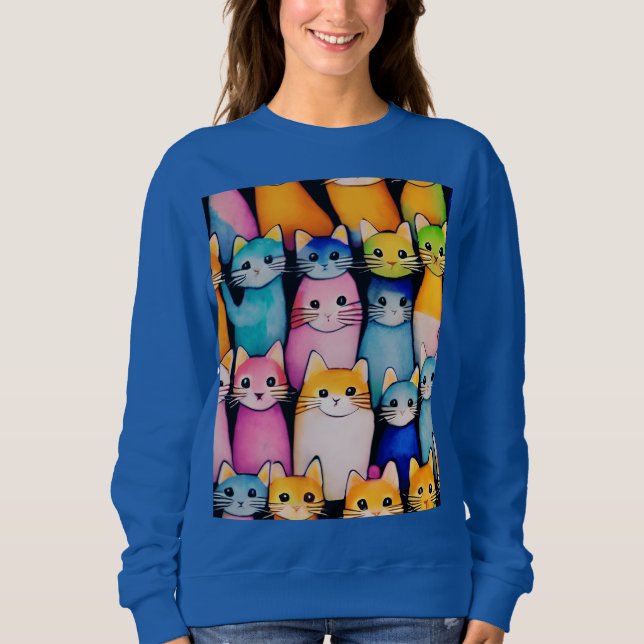 WOMEN'S BASIC SWEATSHIRT (Front)