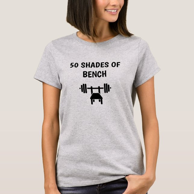Women's Basic T-Shirt | 50 Shades Of Bench (Front)