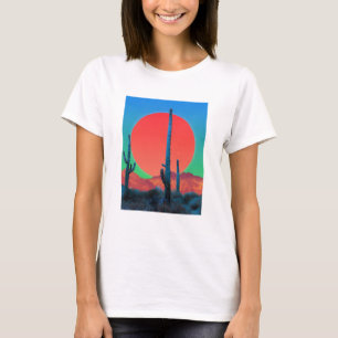 Women's Basic T-Shirt Sunset