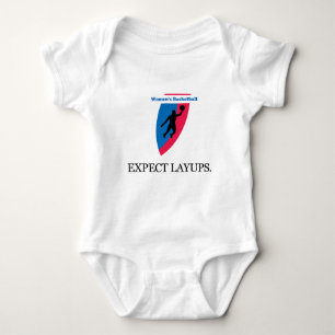 Women's Basketball Baby Bodysuit