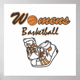 Women's Basketball Shoes T-shirts and Gifts Poster