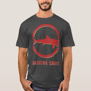 Womens Basking Shark Lover Vintage Retro Style Ani T-Shirt