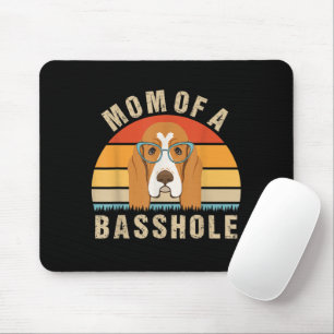 Women's Basset Hound Presents Funny Mum Of A Bassh Mouse Pad