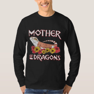 Womens Beardie Mum Bearded Dragon T-Shirt