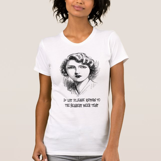 Women's Beer T-shirt (Front)