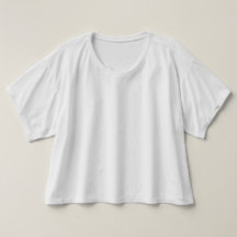 Women's Bella+Canvas Boxy Crop Top T-Shirt