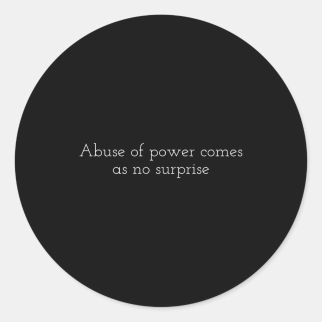 Womens Bella Canvas Slim Fit _1  Classic Round Sticker (Front)