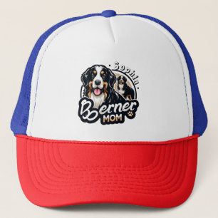 Womens Berner Mum - Bernese Mountain Dog Mum Gift Trucker Hat