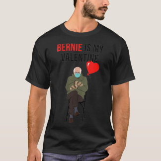 Womens Bernie is my Valentine Funny Bernie Sanders T-Shirt