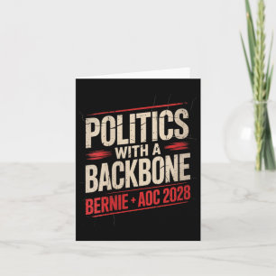 Womens Bernie Sanders And Aoc 2028 For President C Card