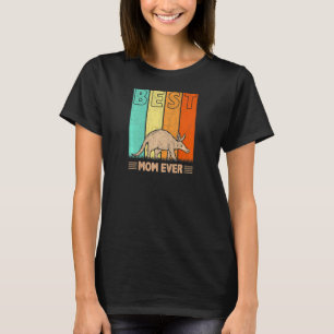 Womens Best Aardvark Mum Ever Retro Graphic Mama M T-Shirt