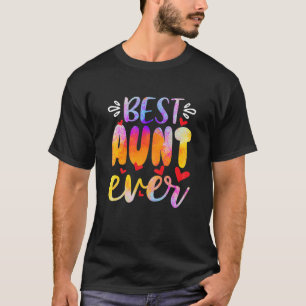 Womens Best Aunt Ever Mother's Day T-Shirt