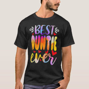 Womens Best Auntie Ever Mother's Day T-Shirt