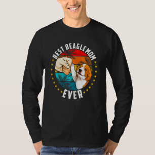 Womens Best Beagle Mum Ever T-Shirt