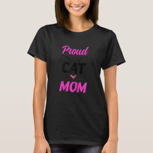 Womens Best Cat Mum Ever  Proud Cat Mum T-Shirt