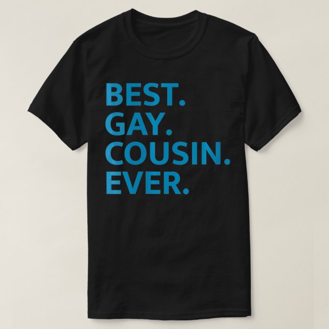 Womens Best Gay Cousin Ever VNeck  T-Shirt (Design Front)