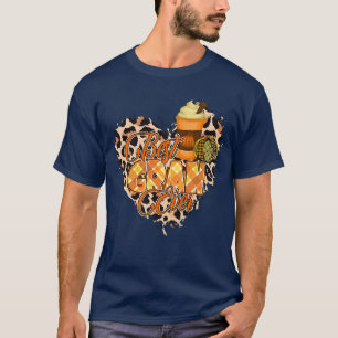 Womens Best Gran ever shirt, autumn heart Gran T-Shirt