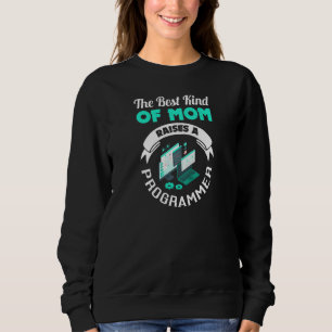Womens Best Kind of Mom Raises a Programmer   Sweatshirt