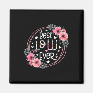 Womens Best Lolli Ever Announcement Mothers Day Gr Magnet