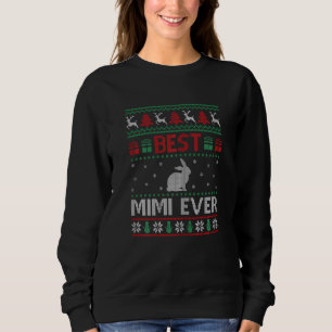 Womens Best Mimi Ever Group Matching Mimi Christm Sweatshirt