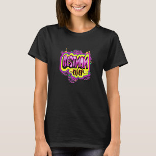 Womens Best Mum Ever Airbrush T-Shirt