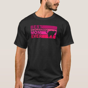 Womens Best Snowshoe cat Mum Ever T-Shirt