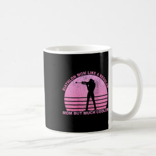 Womens Biathlon Ski Biathlet Winter Sports Cross-c Coffee Mug